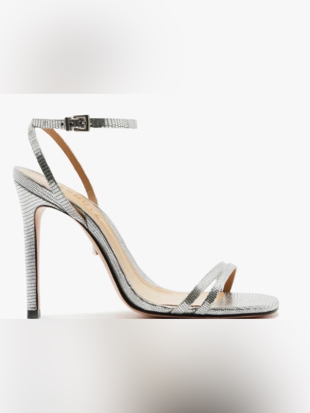 Schutz snakeskin heels